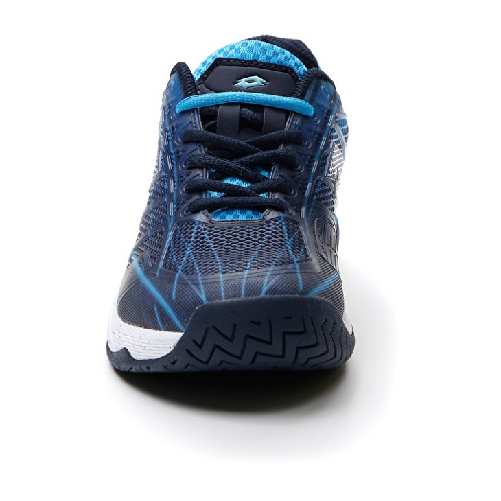Zapatillas Tenis Lotto Mirage 300 SPD Hombre Azul Marino Azules Blancas Azules | OB346214A5