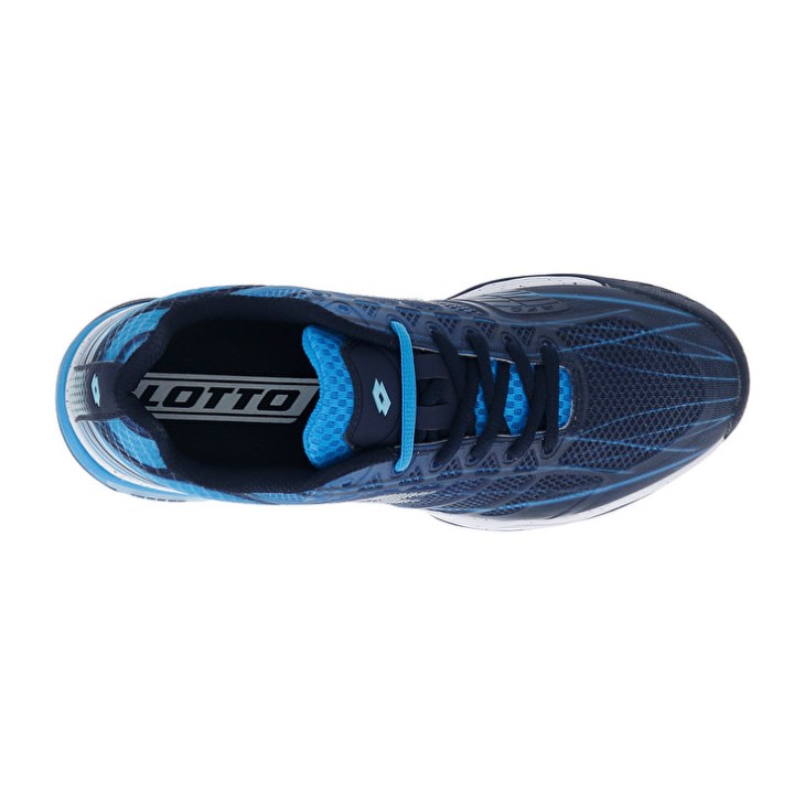 Zapatillas Tenis Lotto Mirage 300 SPD Hombre Azul Marino Azules Blancas Azules | OB346214A5