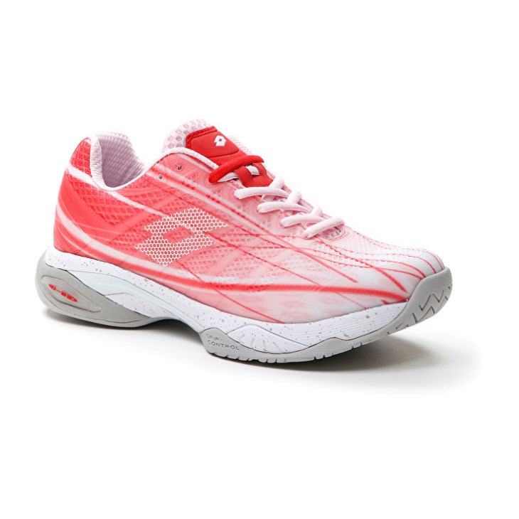 Zapatillas Tenis Lotto Mirage 300 SPD W Mujer Rosas Blancas Rojas | KM961206G8