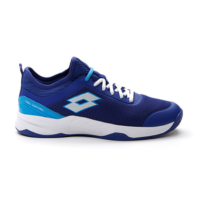 Zapatillas Tenis Lotto Mirage 500 II ALR Hombre Azules Blancas Azules | ZL063236B7