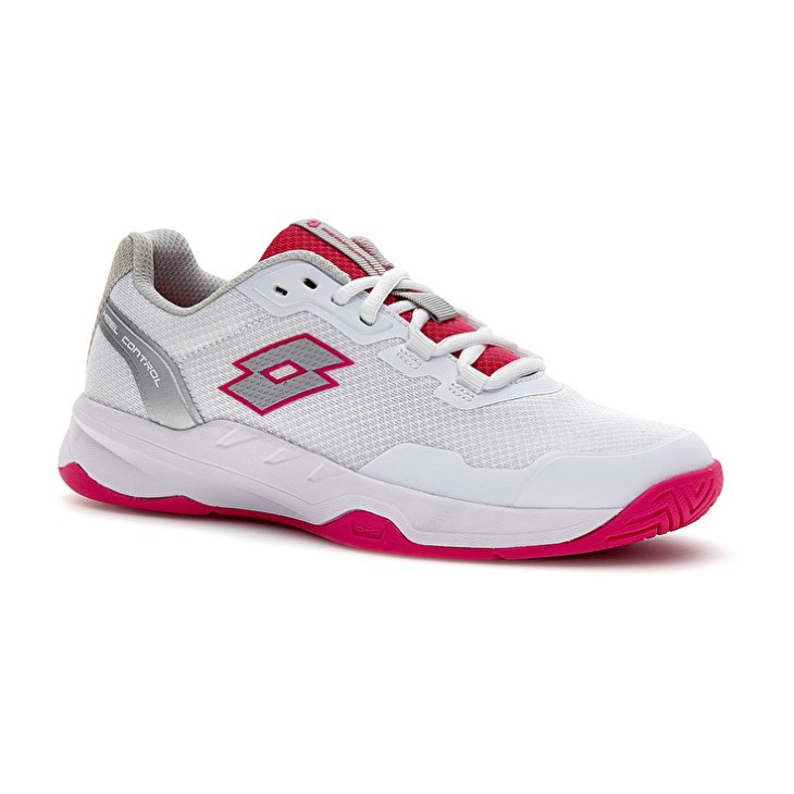 Zapatillas Tenis Lotto Mirage 600 III ALR W Mujer Blancas Rojas | UK661576D7