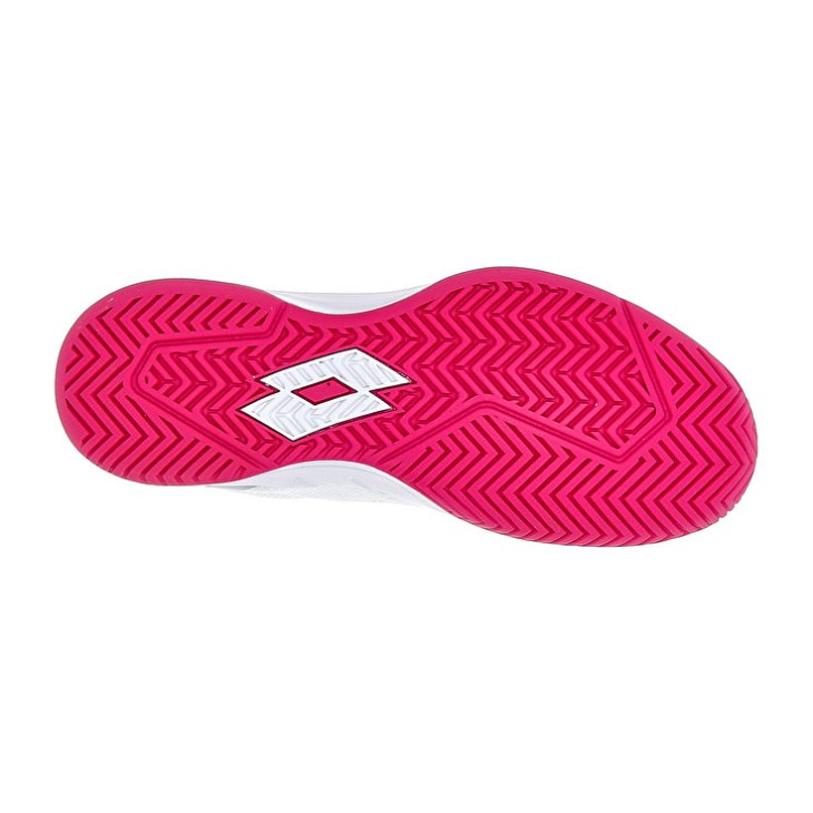 Zapatillas Tenis Lotto Mirage 600 III ALR W Mujer Blancas Rojas | UK661576D7