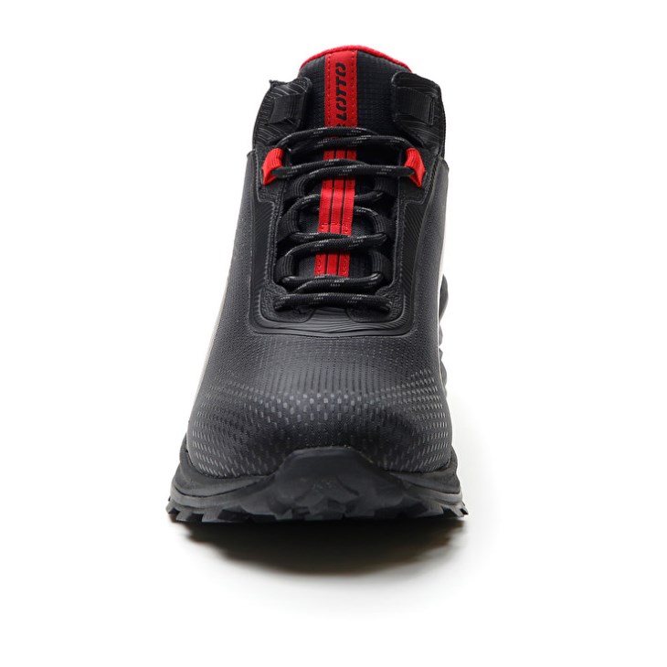 Zapatillas Trail Running Lotto Moonrun 300 II Mid HD Hombre Negras | IA653175B2