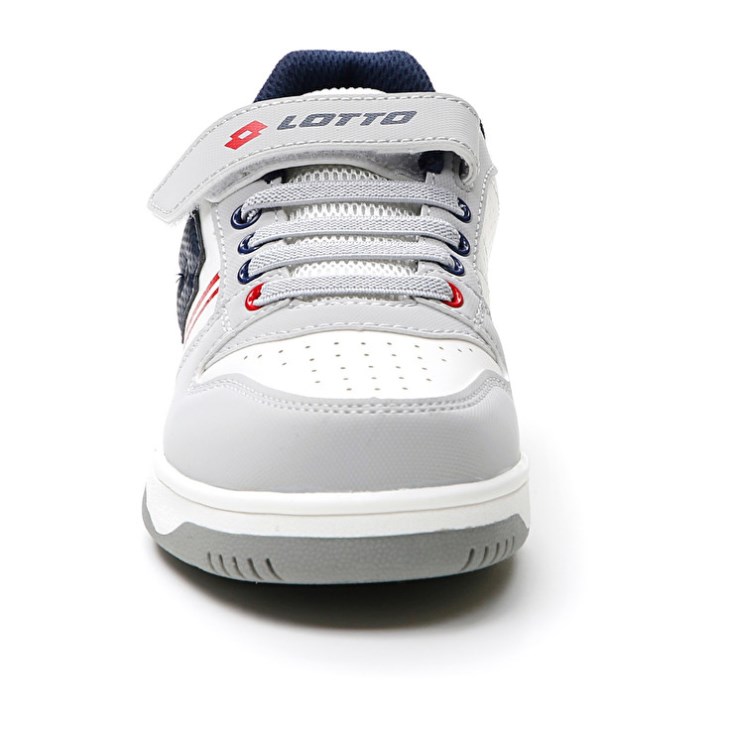 Zapatillas de Baloncesto Lotto Rocket AMF II CL S Niños Blancas Gris | LW909610D4