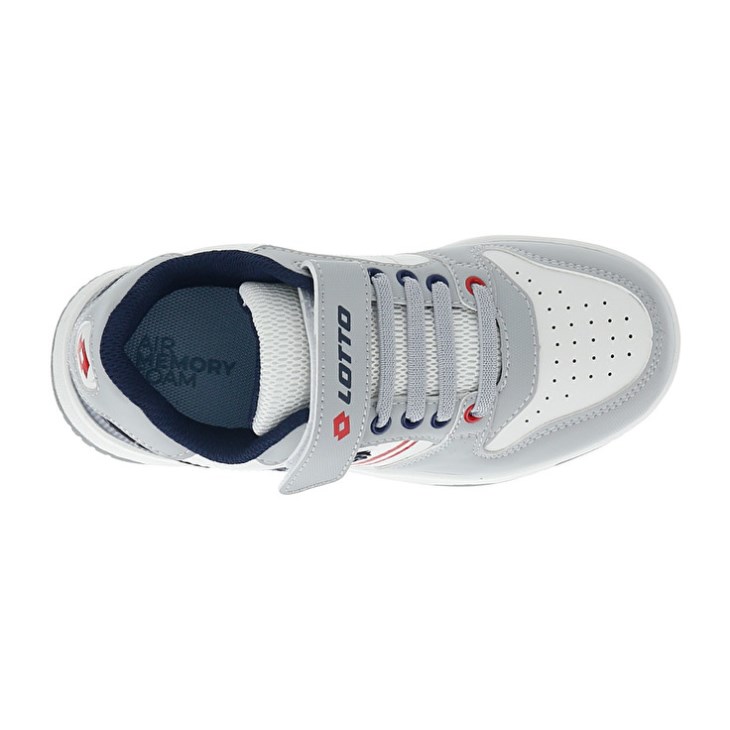 Zapatillas de Baloncesto Lotto Rocket AMF II CL S Niños Blancas Gris | LW909610D4