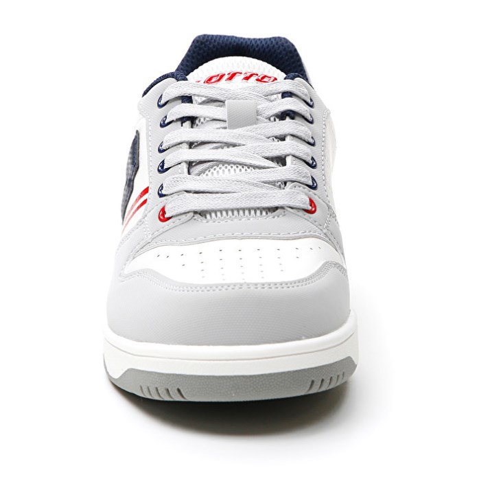 Zapatillas de Baloncesto Lotto Rocket AMF II JR Niños Blancas Azul Marino | OT588978E6