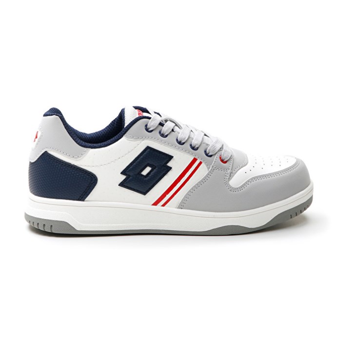 Zapatillas de Baloncesto Lotto Rocket AMF II JR Niños Blancas Azul Marino | OT588978E6