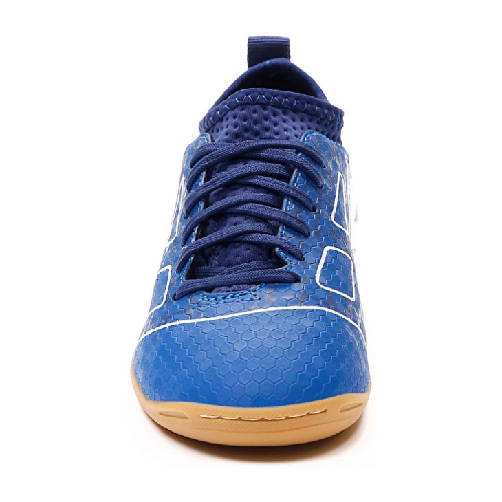 Zapatos De Fútbol Lotto Maestro 700 III ID JR Niños Azules Blancas Azules | XI054515B1