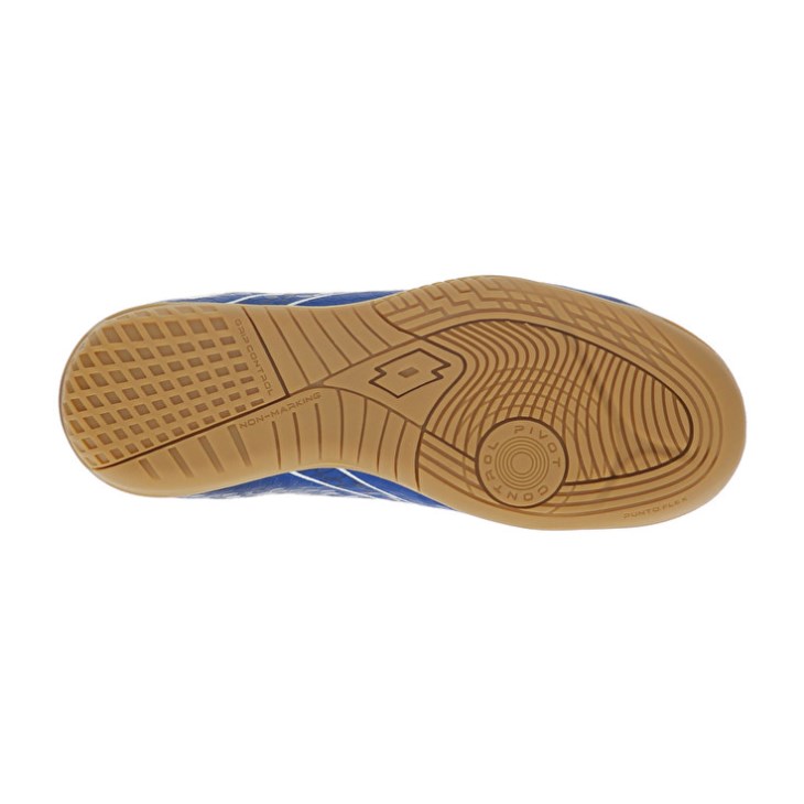 Zapatos De Fútbol Lotto Maestro 700 III ID JR Niños Azules Blancas Azules | XI054515B1