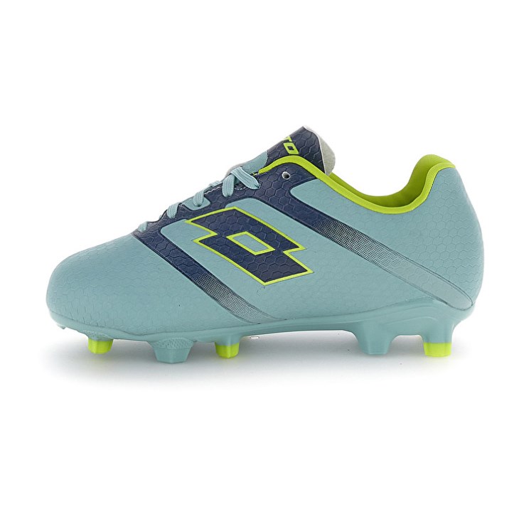 Zapatos De Fútbol Lotto Maestro 700 V FG JR Niños Verde Azules | ER522872R5