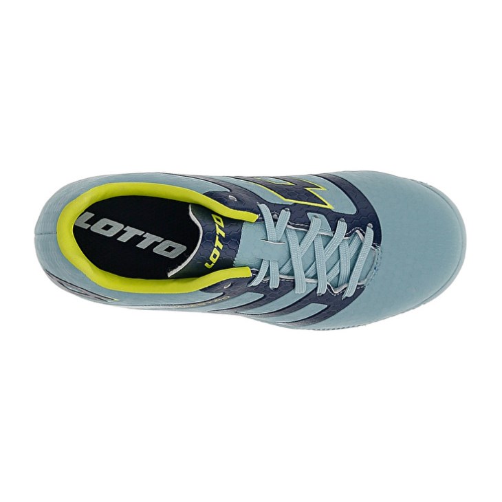Zapatos De Fútbol Lotto Maestro 700 V TF JR Niños Verde Azules | CM034213M3