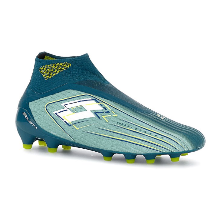 Zapatos De Fútbol Lotto Solista 100 VII Gravity FG Hombre Turquesa | SR463276C2