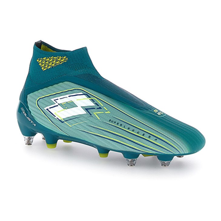 Zapatos De Fútbol Lotto Solista 100 VII Gravity SGX Hombre Turquesa | ED407660H1