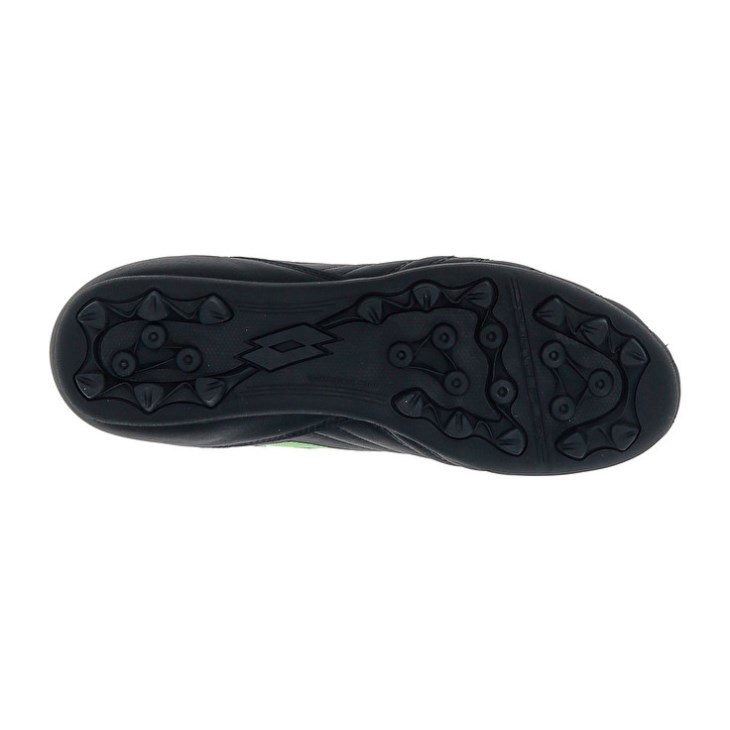 Zapatos De Fútbol Lotto Stadio 705 Agmr Hombre Negras Verde | LI188838H7