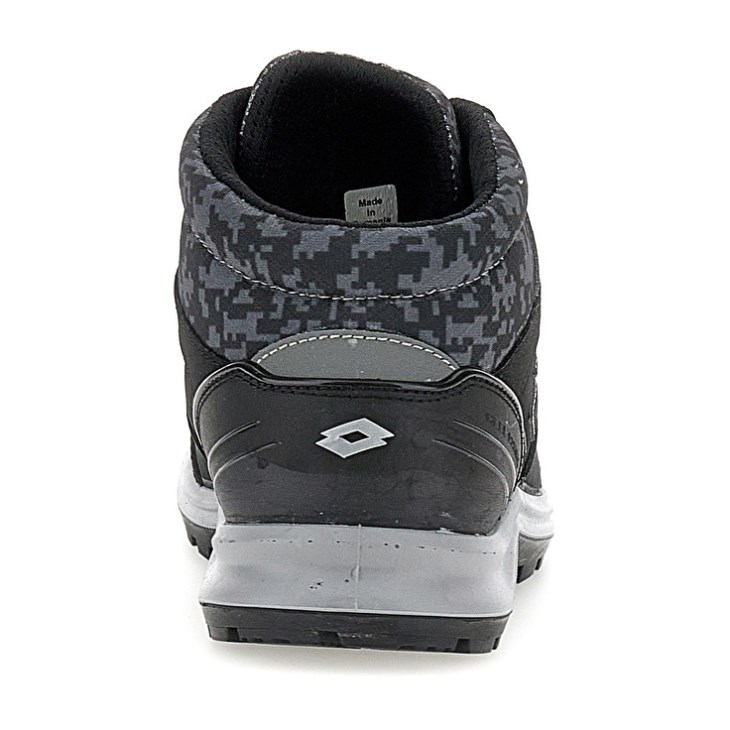 Zapatos Seguridad Lotto Hit 200 Mid S3 ESD Hombre Negras | VP817171R5