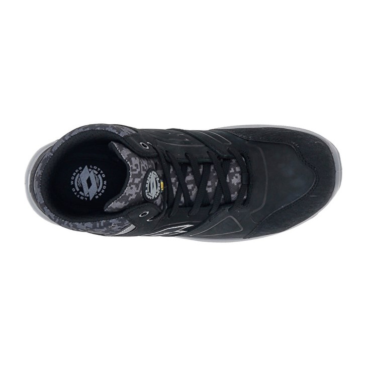 Zapatos Seguridad Lotto Hit 200 Mid S3 ESD Hombre Negras | VP817171R5