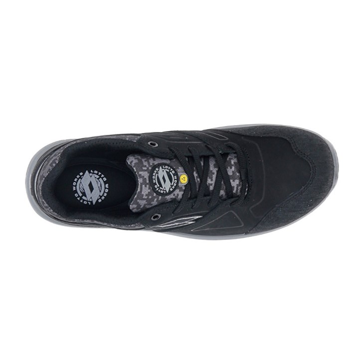Zapatos Seguridad Lotto Hit 200 S3 ESD Mujer Negras | HN163796K4