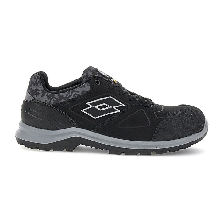 Zapatos Seguridad Lotto Hit 200 S3 ESD Mujer Negras | HN163796K4
