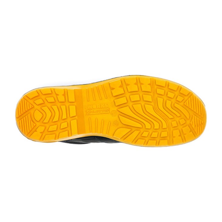 Zapatos Seguridad Lotto Hit 250 Mid S3 SRC Wr HDRY Hombre Negras Amarillo | XE795889K5