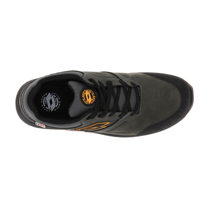 Zapatos Seguridad Lotto Hit 250 S3 SRC Wr HDRY Hombre Gris Oscuro Amarillo | UW466676I2