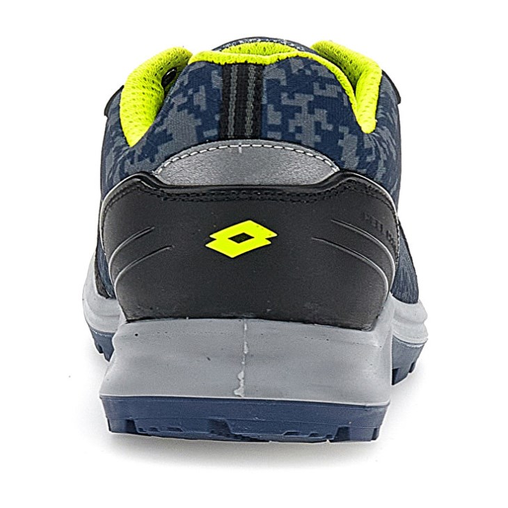 Zapatos Seguridad Lotto Hit 400 S1P Mujer Azules Verde Negras | EN842384Z2