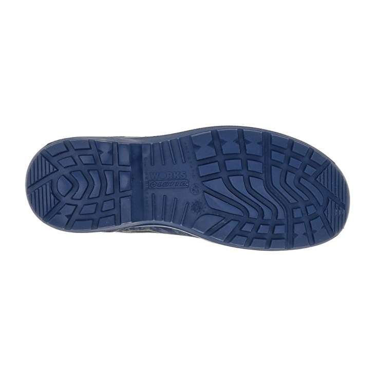 Zapatos Seguridad Lotto Hit 400 S1P Mujer Azules Verde Negras | EN842384Z2