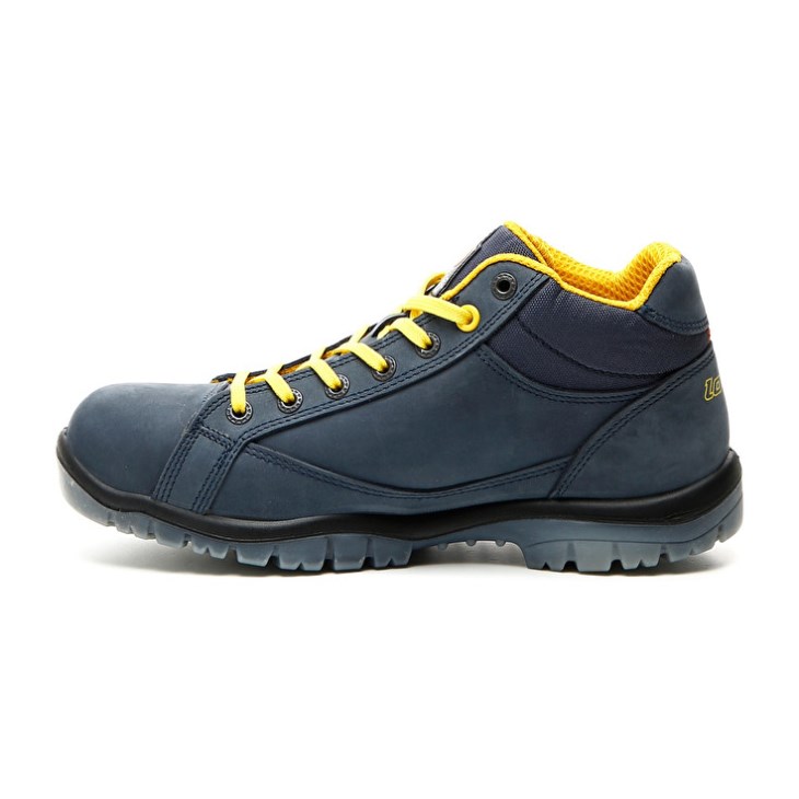 Zapatos Seguridad Lotto Jump Mid 900 Hombre Gris Oscuro Amarillo | IZ459565Y2