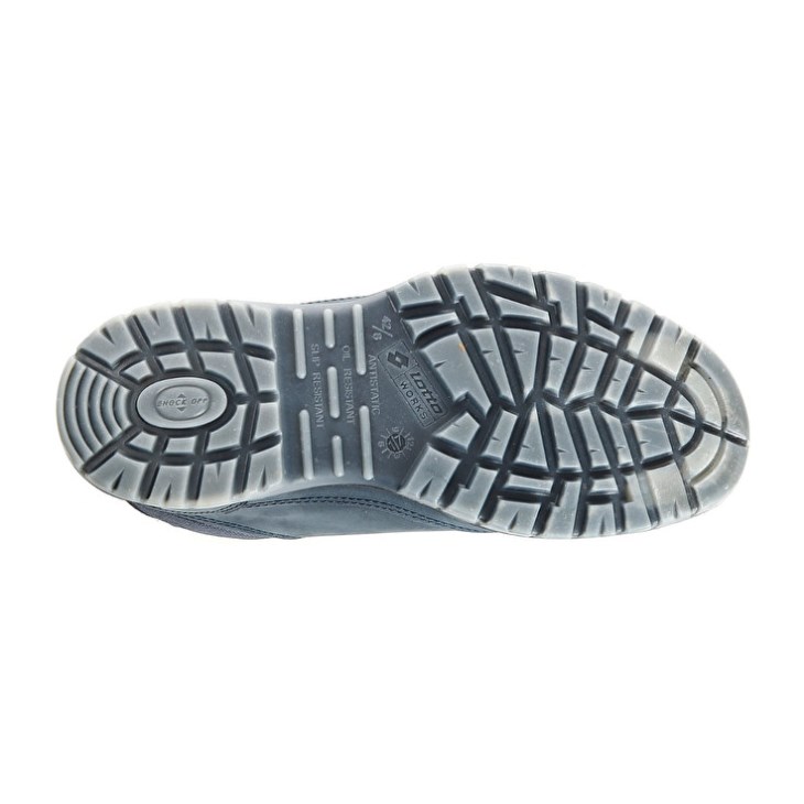 Zapatos Seguridad Lotto Jump Mid 900 Hombre Gris Oscuro Amarillo | IZ459565Y2