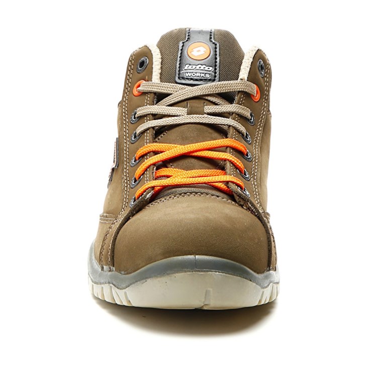 Zapatos Seguridad Lotto Jump Mid 900 S3 SRC Hombre Verde Oliva | XX043134W6