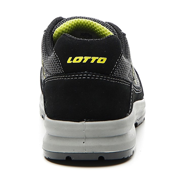 Zapatos Seguridad Lotto Race 250 S1P SD Hombre Negras Verde | ZK292259S7