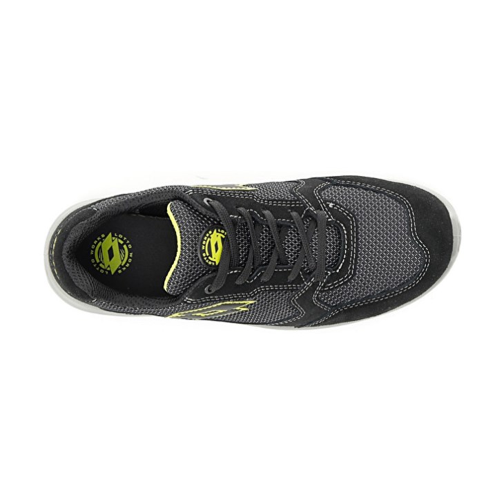 Zapatos Seguridad Lotto Race 250 S1P SD Hombre Negras Verde | ZK292259S7