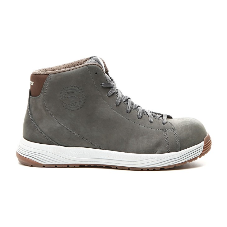 Zapatos Seguridad Lotto Skate Mid S3 SRC Hombre Verde Oliva | GF831933X2
