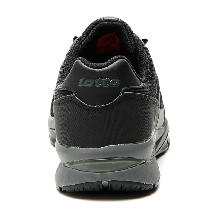 Zapatos Seguridad Lotto Street Hombre Negras Gris Oscuro | NC060616N0