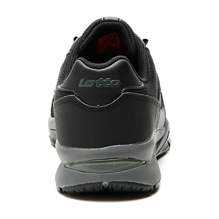 Zapatos Seguridad Lotto Street S1P SRC Hombre Negras Plateadas | MQ449914K7