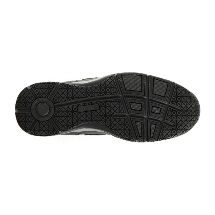 Zapatos Seguridad Lotto Street S1P SRC Hombre Negras Plateadas | MQ449914K7